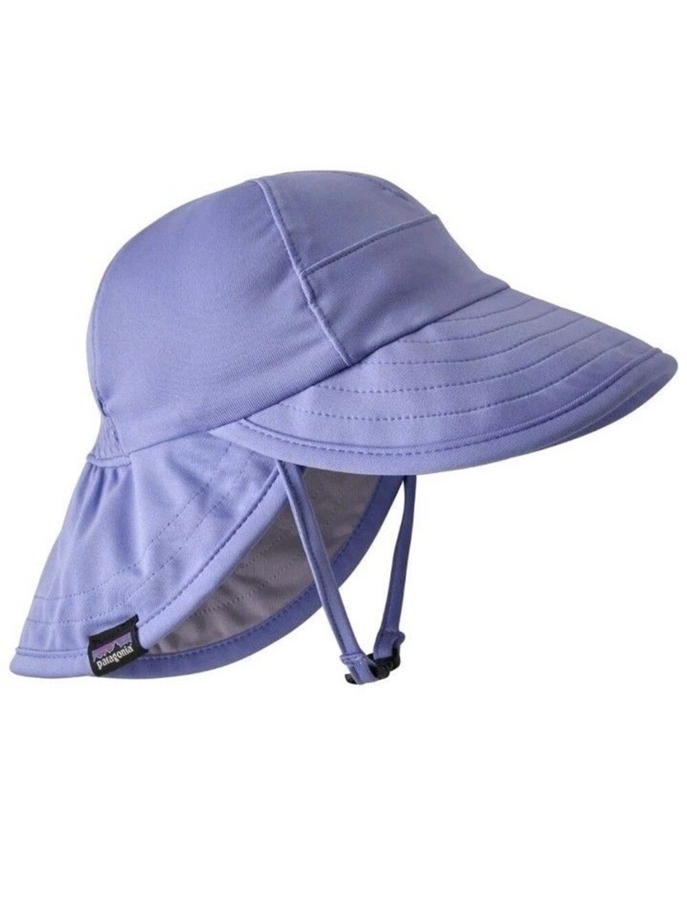 Patagonia Infant Baby Lilac Capilene Sun Hat Size 6 Months UPF 50 EUC